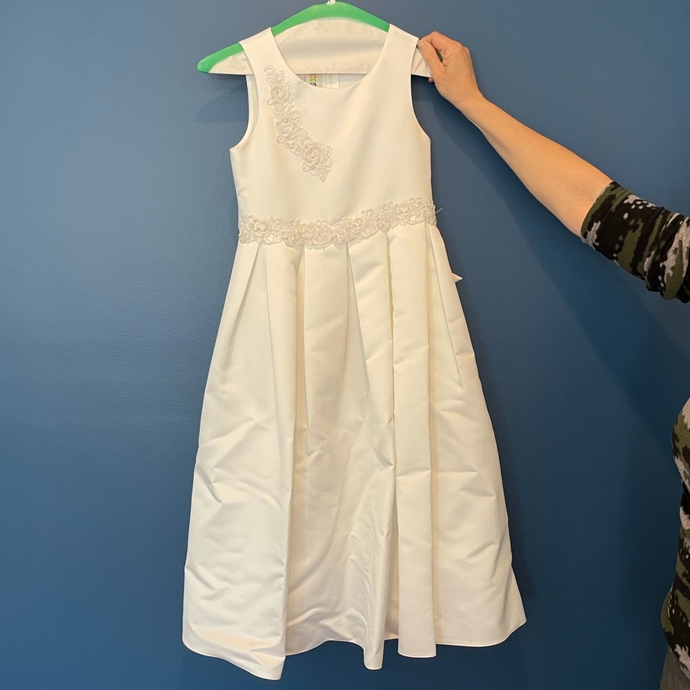 White First Communion Dress